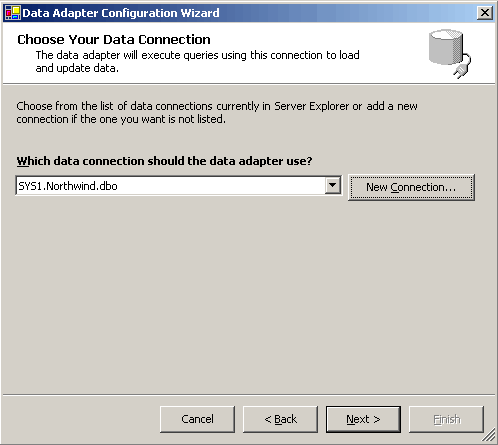 Data Adapter Configuration Wizard