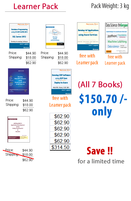 learner pack pricing details